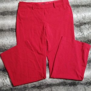 Red Dress Pants